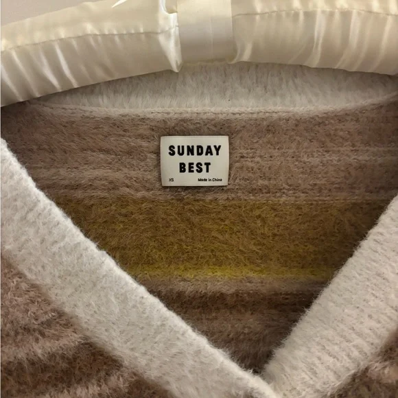 Sunday Best Multicolor Striped Cardigan - Picture 2 of 3